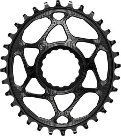 AbsoluteBLACK Oval Direct Mount Chainring For CINCH 6mm Offset