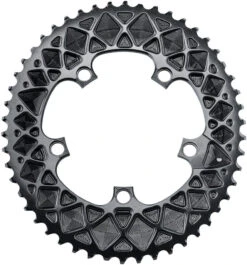 AbsoluteBLACK Premium Oval 110 BCD Road Outer Chainring For SRAM
