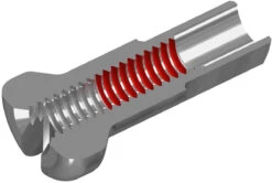 Dt-swiss DT Swiss Pro Head Pro Lock Brass Nipples