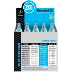 Genuine Innovations CO2 Refill Cartridges (20-pack) -Bicycles & Spare Parts genuine innovations co2 refill cartridges 20 pack 244915 12