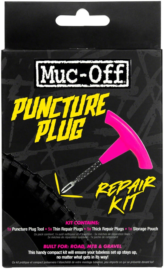 Muc-Off Puncture Plug Repair Kit 3 Muc-Off Puncture Plug Repair Kit