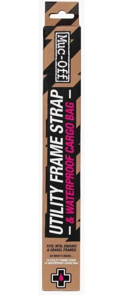 Muc-Off Utility Frame Strap & Waterproof Cargo Bag Bundle -Bicycles & Spare Parts muc off utility frame strap waterproof cargo bag bundle 406235 1