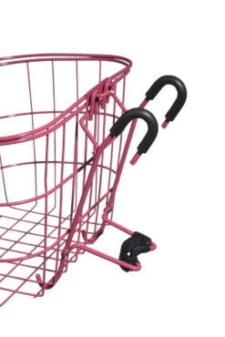 Nantucket Bike Basket Surfside Adult Wire D-Shape Basket -Bicycles & Spare Parts nantucket bike basket co. surfside adult wire d shape basket 301030 13