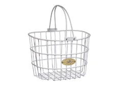Nantucket Bike Basket Surfside Adult Wire D-Shape Basket -Bicycles & Spare Parts nantucket bike basket co. surfside adult wire d shape basket 301030 16