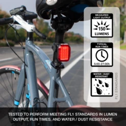 NiteRider Swift 300 And Vmax+ 150 Combo Front And Rear Light Set -Bicycles & Spare Parts niterider swift 300 and vmax 150 combo front and rear light set 417886 12