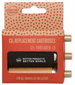 Planet Bike 12g CO2 Replacement Cartridges - Threaded