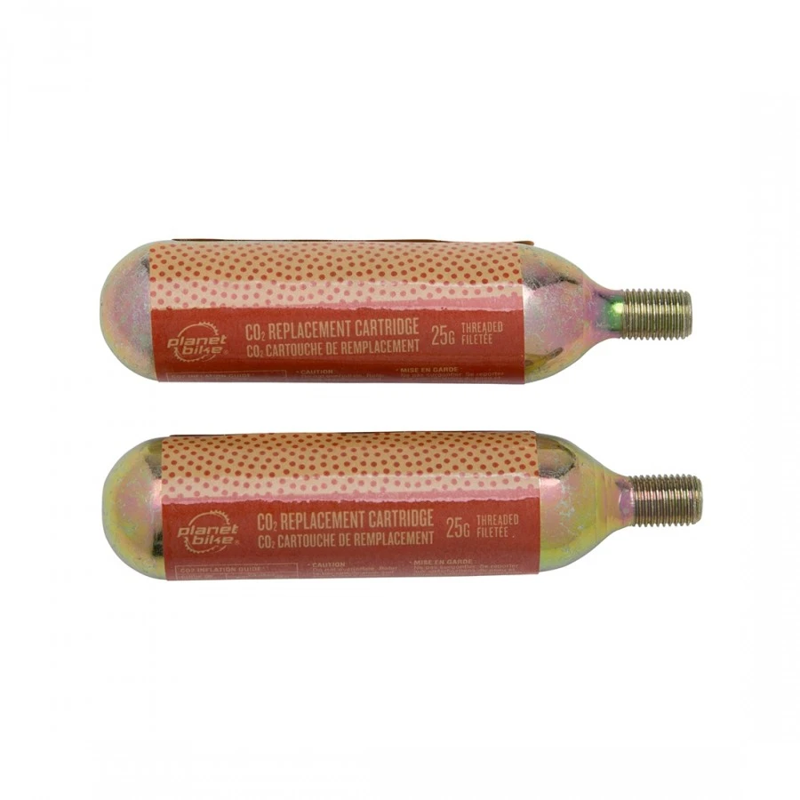 Planet Bike 25g CO2 Replacement Cartridges - Threaded 5 Planet Bike 25g CO2 Replacement Cartridges - Threaded - Image 3