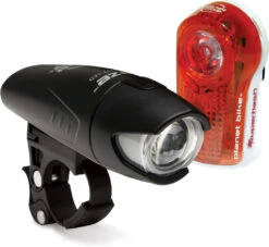 Planet Bike Superflash/Blaze 1/2W Combo Light Set