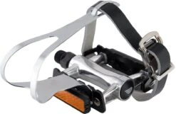 Pure Cycles Premium Pedals W/Leather Straps