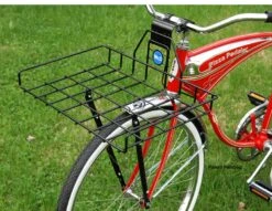 Wald 257GB Ewald’s Multi Fit Front Rack -Bicycles & Spare Parts wald 1392ww zinc woody front basket copy 232142 11